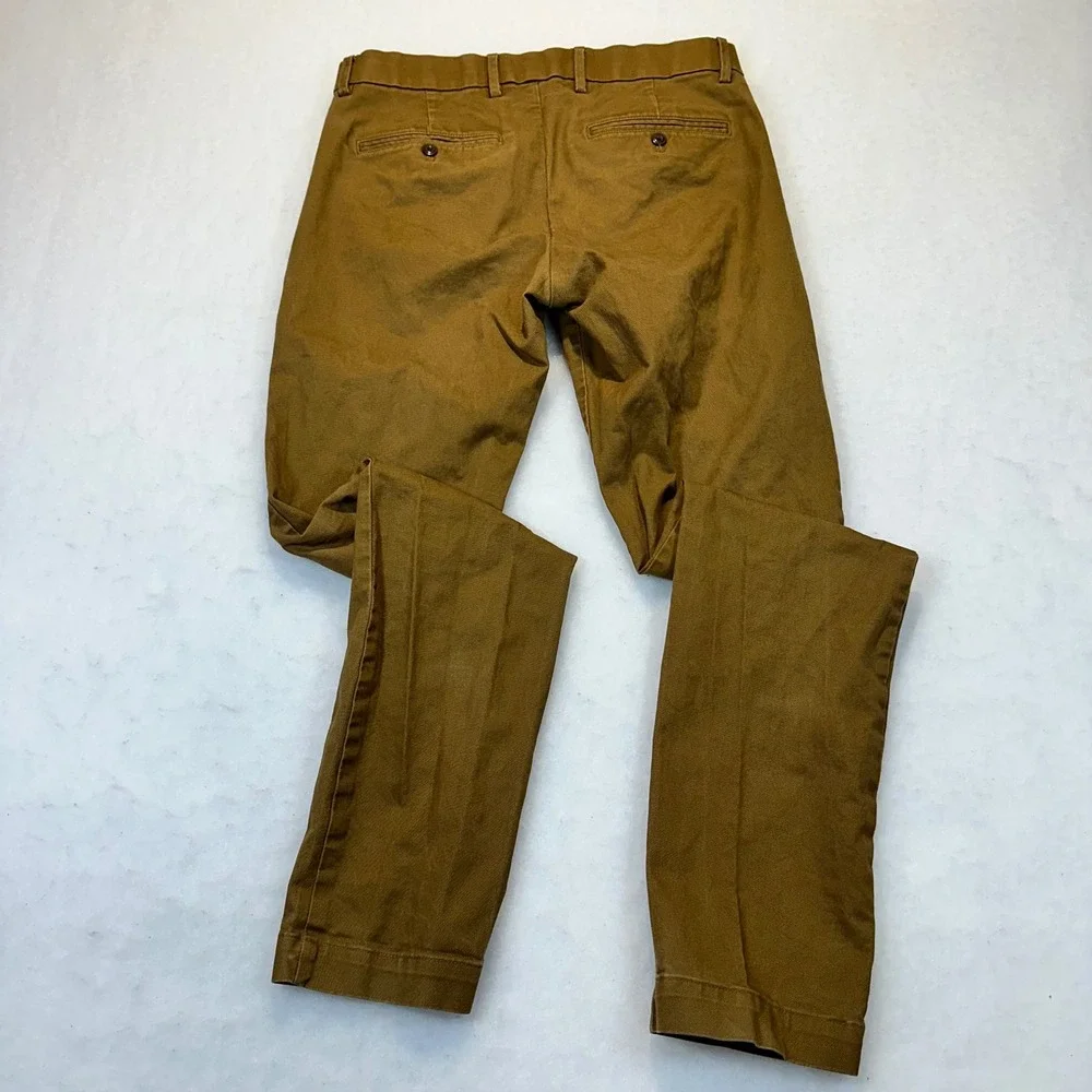 Gap Khakis Skinny Performance‎ Pants Mens 30x32 Palomino Brown Chinos 472760-04
